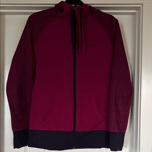 Nike Women's Pink and dark blue Jacket